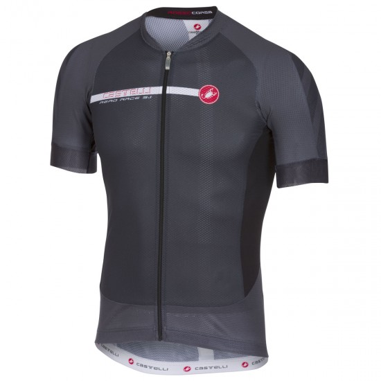 Castelli Aero Race 5.1 Antracite Wielershirt Korte Mouw