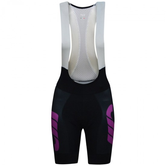 Cipollini Prestige Dames Black Violet Korte Fietsbroeken Bib