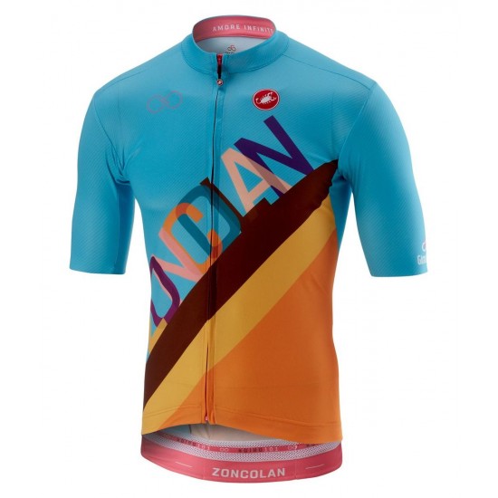 Giro D'Italia 2018 Zoncolan Wielershirt Korte Mouw