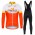 SAINT MICHEL AUBER 93 Fietskleding Set Wielershirt Lange Mouw+Lange Fietsbroeken Bib