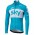 Team Sky 2018 Blauw Wielershirt Lange Mouw