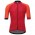 Santini Ace Rood Wielershirt Korte Mouw