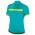 Specialized RBX Sport-Turquoise Geel Dames Wielershirt Korte Mouw
