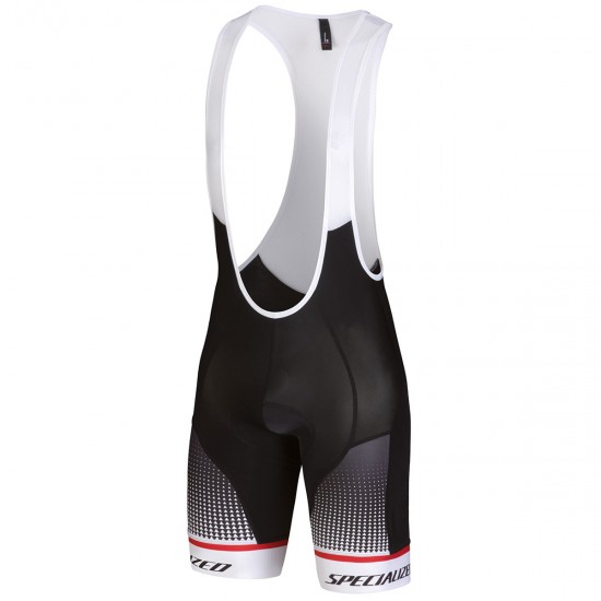 Specialized SL Expert-Wit Rood Korte Fietsbroeken Bib