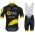 TEAM DIRECT ENERGIE 2018 Fietskleding Set Wielershirt Korte Mouw+Korte Fietsbroeken Bib