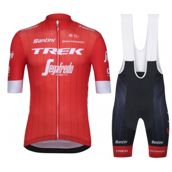 Trek Segafredo 2018 Rood Fietskleding Set Wielershirt Korte Mouwen+Korte Fietsbroeken Bib Trek Segafredo 2018 Rood Fietskleding Set Wielershirt Korte Mouwen+Korte Fietsbroeken Bib