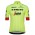 Trek Segafredo 2018 Fluo Geel Wielershirt Korte Mouwen