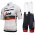 Trek-Segafredo Portuguese Champion 2018 Fietskleding Set Wielershirt Korte Mouw+Korte Fietsbroeken Bib