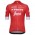 Trek Segafredo 2018 Rood Wielershirt Korte Mouwen