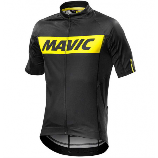 2016 Mavic Wielershirt Met Korte Mouwen Zwart
