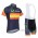 Movistar Teams Spagna Fietskleding Set Fietsshirt Met Korte Mouwen+Korte Koersbroek