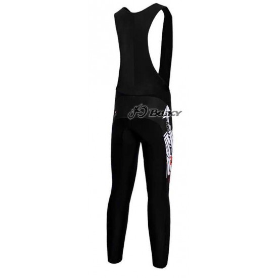 Nalini Pro Team Lange Fietsbroeken Bib Wit Zwart