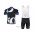 Pearl Izumi PRO Leaders Fietskleding Set Fietsshirt Met Korte Mouwen+Korte Koersbroek Zwart Blauw
