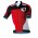 2016 Pearl Izumi Korte Mouwen Rood Zwart Wit