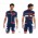 2016 Pinarello Fietskleding Set Fietsshirt Met Korte Mouwen+Korte Koersbroek Rood Blauw