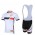2013 Pinarello Fietskleding Set Fietsshirt Met Korte Mouwen+Korte Koersbroek Wit