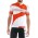 2016 Pinarello Wielershirt Korte Mouw Rood Wit
