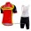 Raleigh 2014 Fietskleding Set Fietsshirt Met Korte Mouwen+Korte Koersbroek