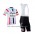 Teams Rapha Focus Fietskleding Set Fietsshirt Met Korte Mouwen+Korte Koersbroek Wit