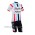 Teams Rapha Focus Wielerkleding Set Set Wielershirts Korte Mouw+Fietsbroek Wit