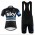 2016 SKY Pro Fietskleding Set Fietsshirt Met Korte Mouwen+Korte Koersbroek Zwart Blauw02