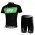 SKY Pro Team Fietskleding Wielershirts Korte+Korte Fietsbroeken Zwart Groen