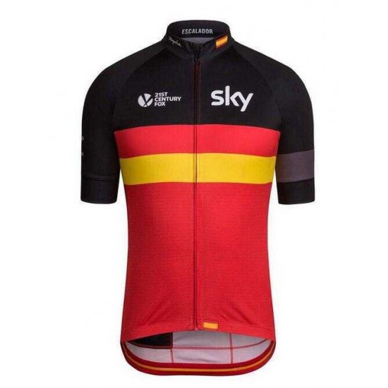 2016 SKY Rapha Wielershirt Met Korte Mouwen04