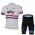 2013 Teams Sky Wielerkleding Set Wielershirts Korte Mouw+Fietsbroekje Wit Blauw Zwart
