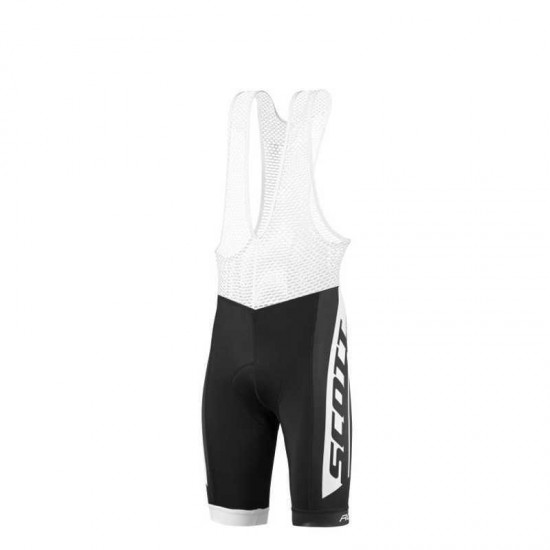 2016-2017 Scott RC Wielershirt Korte Fietsbroeken Bib Wit