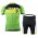 2015 Scott RC Wielerkleding Set Wielershirt Korte Mouwen+Fietsbroek Korte Groen