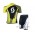 Scott RC Pro Wielerkleding Set Set Wielershirts Korte Mouw+Fietsbroek Groen Zwart