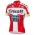 2015 Tinkoff Wielershirt Met Korte Mouwen Rood