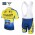 Saxo Bank Tinkoff 2014 Fietskleding Set Fietsshirt Met Korte Mouwen+Korte Koersbroek