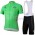 Tour De France Wielershirt Groen Fietskleding Set Fietsshirt Met Korte Mouwen+Korte Koersbroek